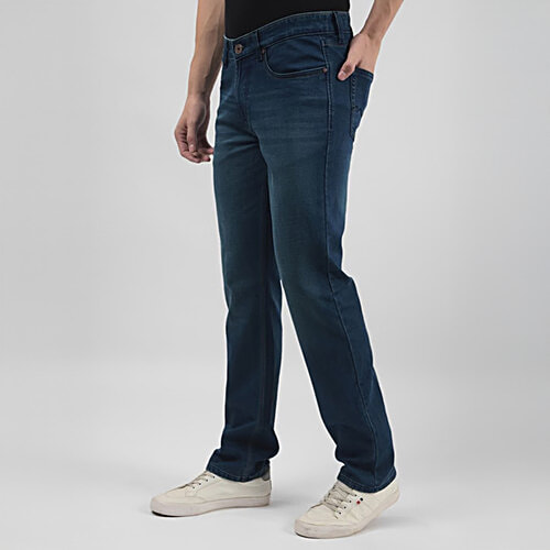 Numero Uno Dark Blue Regular Fit Sustainable Jeans RC96, 1 pc (Size - 34) 