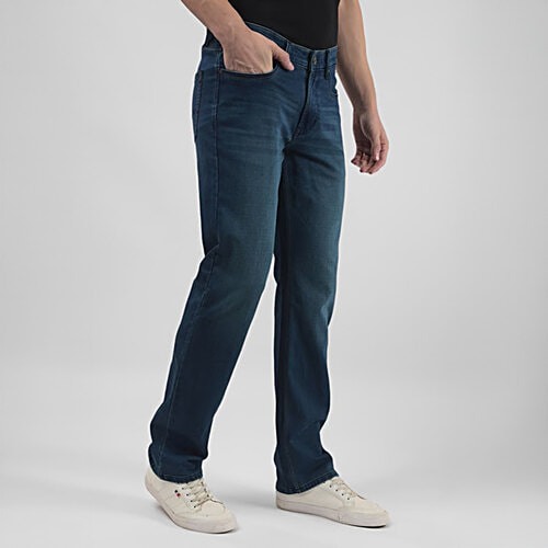 Numero Uno Dark Blue Regular Fit Sustainable Jeans RC96, 1 pc (Size - 34) 