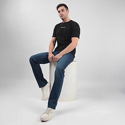 Numero Uno Dark Blue Regular Fit Sustainable Jeans RC96, 1 pc (Size - 34) 