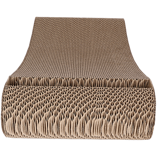 Basil Cat Cardboard Scratcher - With Ball, 1 pc