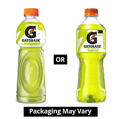 Gatorade Lemon Sports Drink - Zero Sugar, 250 ml