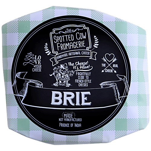 The Spotted Cow Fromagerie Handmade Artisanal Brie Cheese, 200 g  