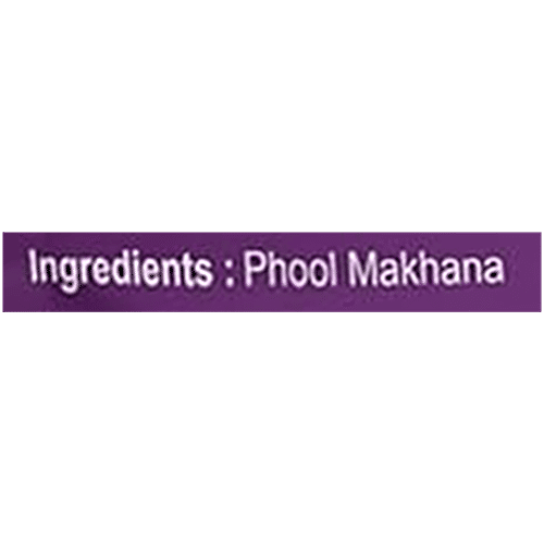 Wonderland Foods Phool Makhana Fox Nuts - Natural, 100 g Gluten Free, Rich in Calcium, Low-Calorie Snack, Loaded with Protein