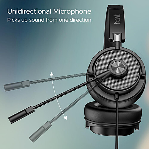 boAt Bassheads 900 Pro Wired Headphones - Black, 1 pc