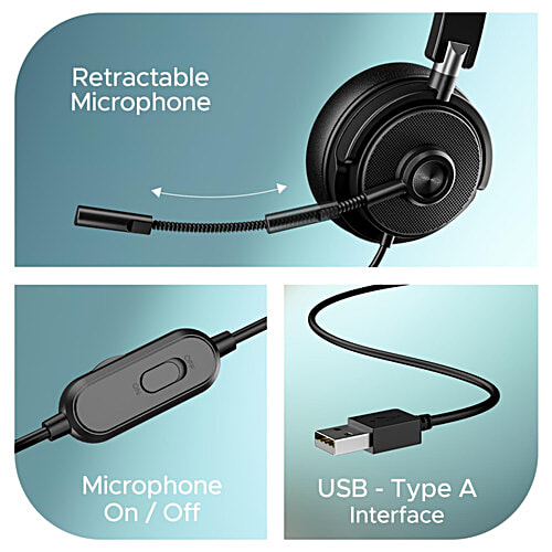 boAt Bassheads 900 Pro Wired Headphones - Black, 1 pc