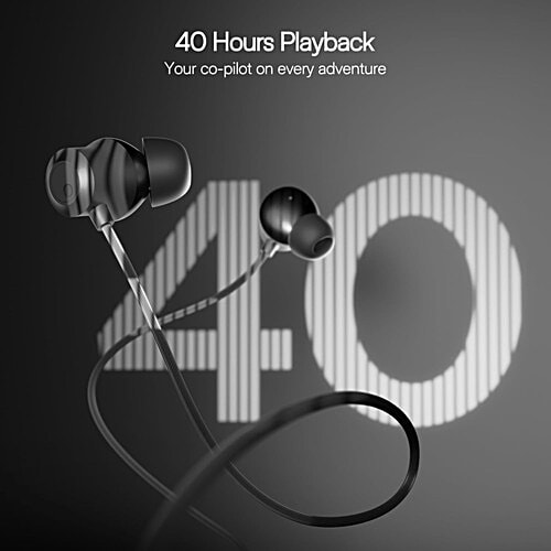 boAt Rockerz 210 ANC Bluetooth Neckband - Onyx Black, 1 pc