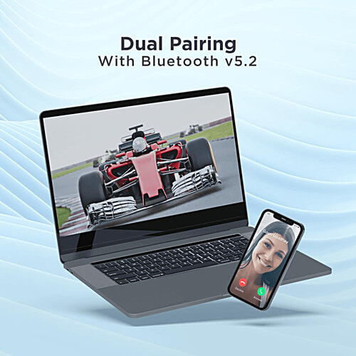 boAt Rockerz 460 Wireless Headphones - Active Black, 1 pc  