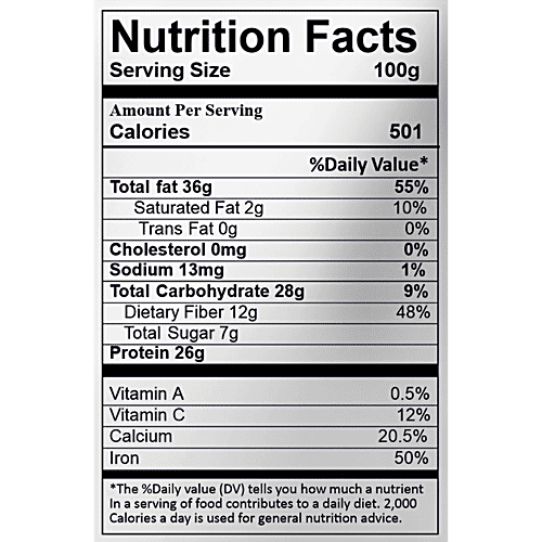 Natureland Organics Mustard Seeds Yellow, 150 g