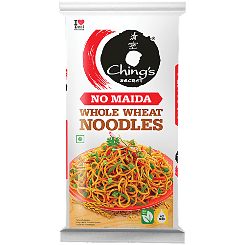 Ching's Secret Whole Wheat Noodles, 280 g  High Fibre, No MSG & Palm Oil, No Maida