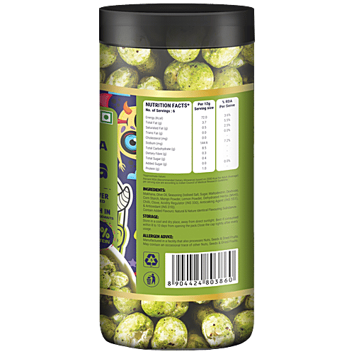 Happilo Perky Pudina Makhana, 80 g  