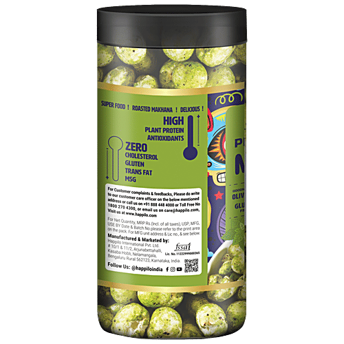 Happilo Perky Pudina Makhana, 80 g  