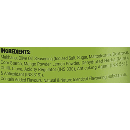 Happilo Perky Pudina Makhana, 80 g  