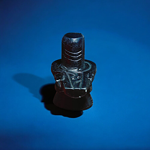 House of Festivals Stone Shivling - Black, 1 pc