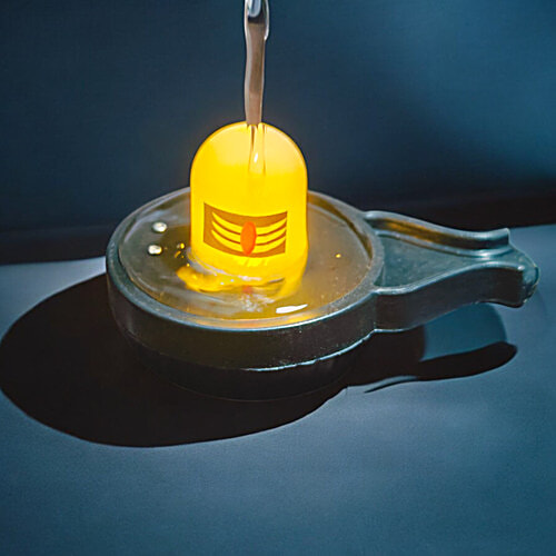 House of Festivals Water Sensor Shivling, 1 pc