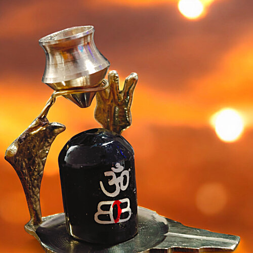 House of Festivals Shivling With Kalash, 1 pc