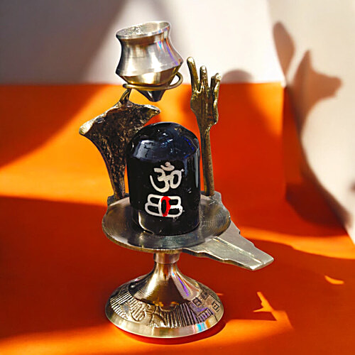 House of Festivals Shivling With Kalash, 1 pc