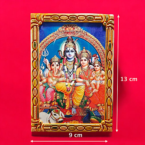 House of Festivals Shiv Parvati Photo Frame, 1 pc  