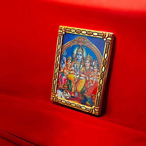 House of Festivals Shiv Parvati Photo Frame, 1 pc  