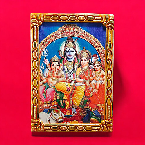 House of Festivals Shiv Parvati Photo Frame, 1 pc  