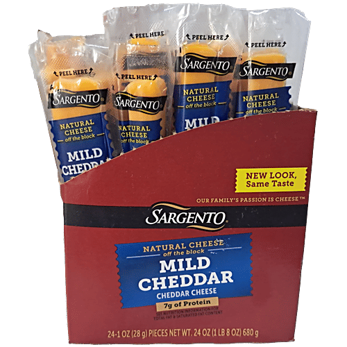 Sargento Mild Cheddar Cheese Sticks, 680 g
