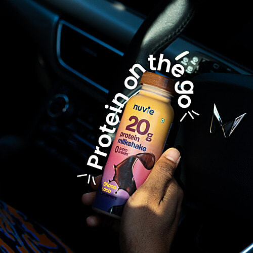 Nuvie Lactose Free Chocolate Protein Milkshake, 250 ml  