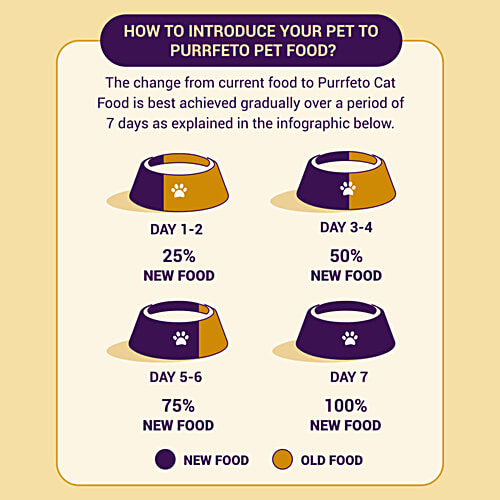 Purrfeto Chicken & Salmon - Adult Dry Cat Food, 1.2 kg