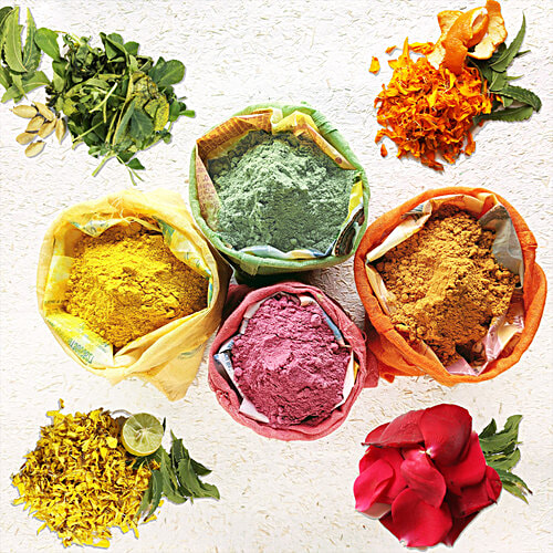 Gulmeher Phulwa Natural Green Gulaal, 50 g  