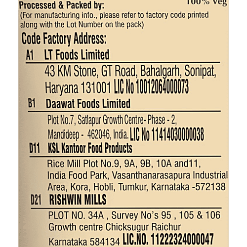 Daawat Premium Sona Masoori Rice, 1 kg  Lightweight & Aromatic