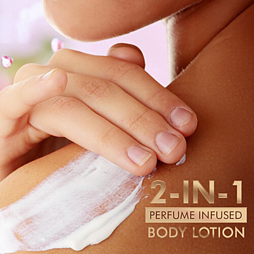 mCaffeine Sweet Escape Perfume Body Lotion - Fruity-Floral Fragrance, 300 ml  