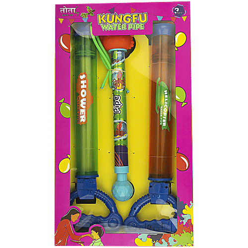 Tota Kungfu Pichkari Fan, Shower + Zig Zag, 1 pc (Set of 3) 