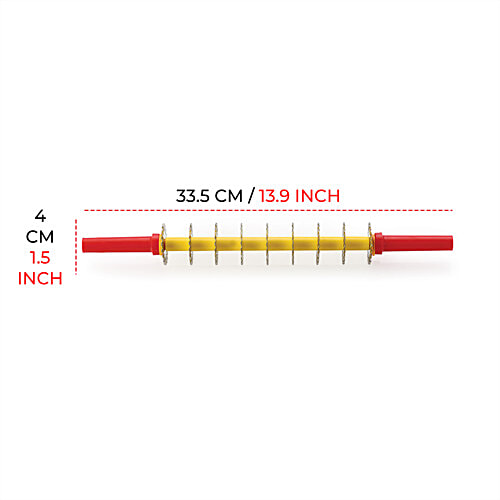 DS Shankarpali Belan Roller Cutter Slicer With Stainless Steel Blades - For Mithai, Kaju Katli, 1 pc  