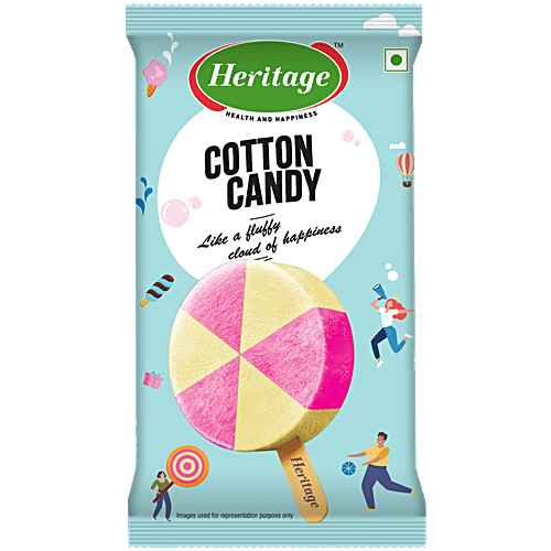 Heritage Alpenvie Cotton Candy Ice Cream, 60 ml