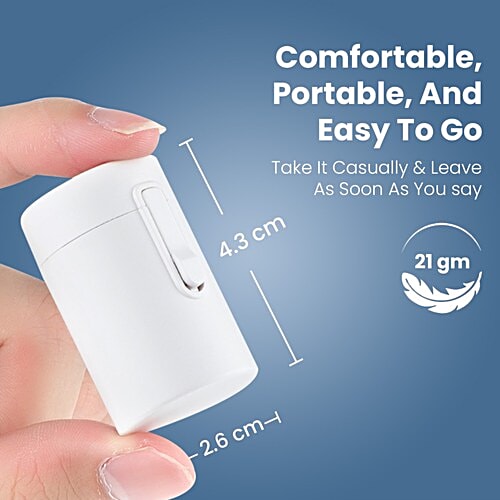 Portronics Clean U 5 In 1 Multifunctional Electronics/Gadget Portable Cleaning Kit - White, 1 pc  Detailing Soft Brush, Microfibre Swab, Cleaner for Earbuds/Earphones/Mobile Speakers & Jacks