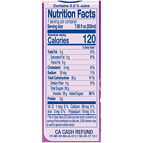 Paldo Pororo Blueberry Flavor Drink, 235 ml