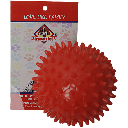 Nootie Chew Ball Rubber Toy For Dogs, 1 pc