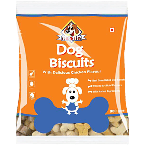 Nootie Chicken Flavour Dog Biscuits, 900 g  Natural Ingredients, No Artificial Flavours, Oven Baked Biscuits