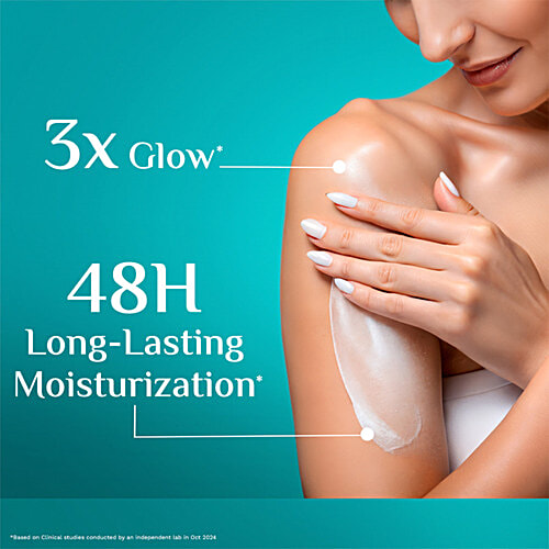 Pilgrim Spanish Squalane & Niacinamide Glow Body Lotion - With Cocoa Butter, 400 ml  48H Long-Lasting Moisturisation, For All Skin Types