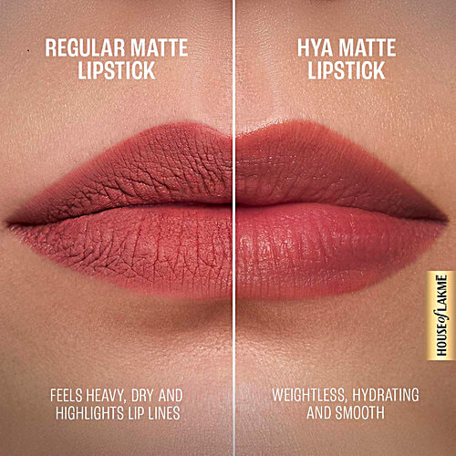 Lakme Hya Matte 9To5 Hya Matte Lip Color, 5.3 ml Monday Mocha
