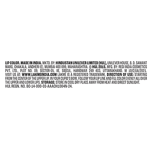 Lakme Hya Matte 9To5 Hya Matte Lip Color, 5.3 ml Powersuit Pink
