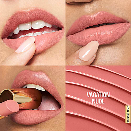 Lakme Hya Matte 9To5 Hya Matte Lipstick, 3.6 g Vacation Nude
