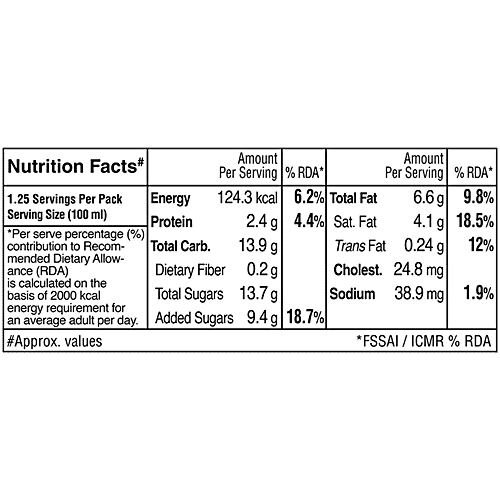 Arun Icecreams Red Velvet & Salted Caramel Duet Flavoured Ice Cream, 125 ml Cup