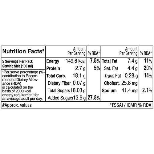 Arun Icecreams Butterscotch Flavoured Ice Cream, 500 ml  