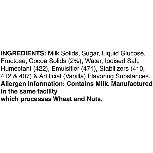 Arun Icecreams Chocolate Flavoured Ice Cream Shake, 90 ml  