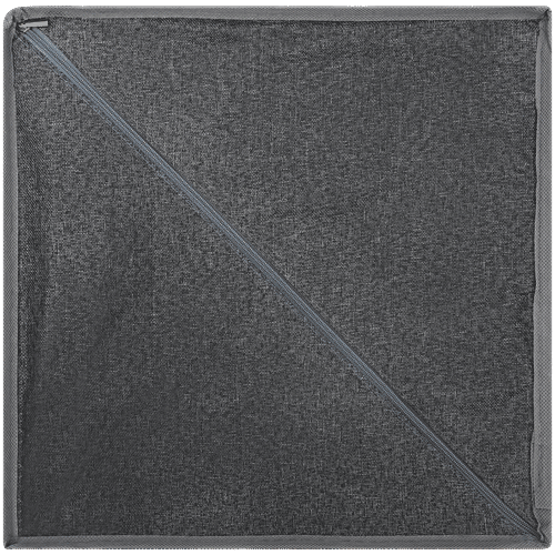 DP Linen Foldable Storage Box - 24 Partition, Grey, 1 pc