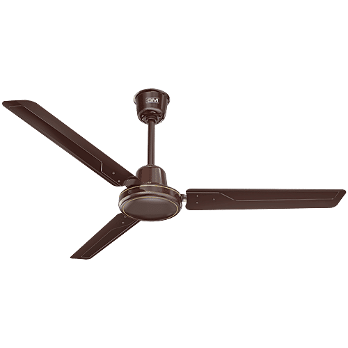 GM Air MTX Ceiling Fan - Brown, 1200MM, 373 RPM, 1 Star, 1 pc  BEE Rating 1 Star
