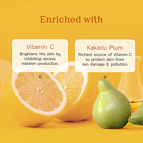 Arata Vitamin C Skin Illuminating Body Wash, 300 ml  Enriched with Vitamin C & Kakadu Plum