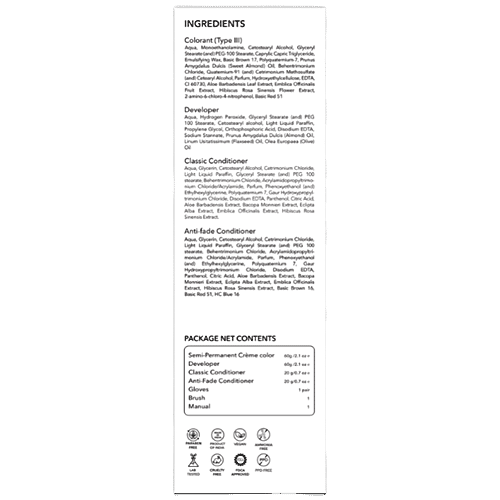 Paradyes Glossy Hair Tin Natural Looking Hair Colour - Espresso Brown, Medium Brown, 160 g  