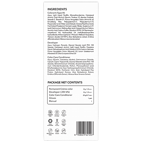 Paradyes Timeless Hair Tint Natural Looking Hair Colour - Natural Black 1.0, 80 g  100% Grey Coverage, Permanent Creme Colour