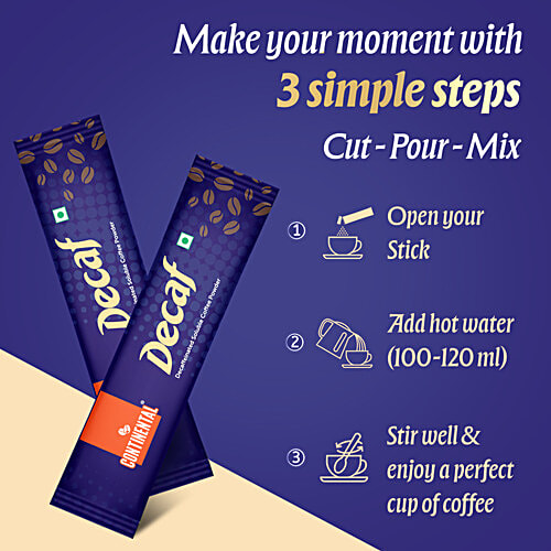 Continental Decaffeinated Instant Coffee Powder, 50 g (25 X 2 g)