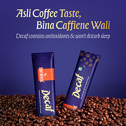 Continental Decaffeinated Instant Coffee Powder, 50 g (25 X 2 g)